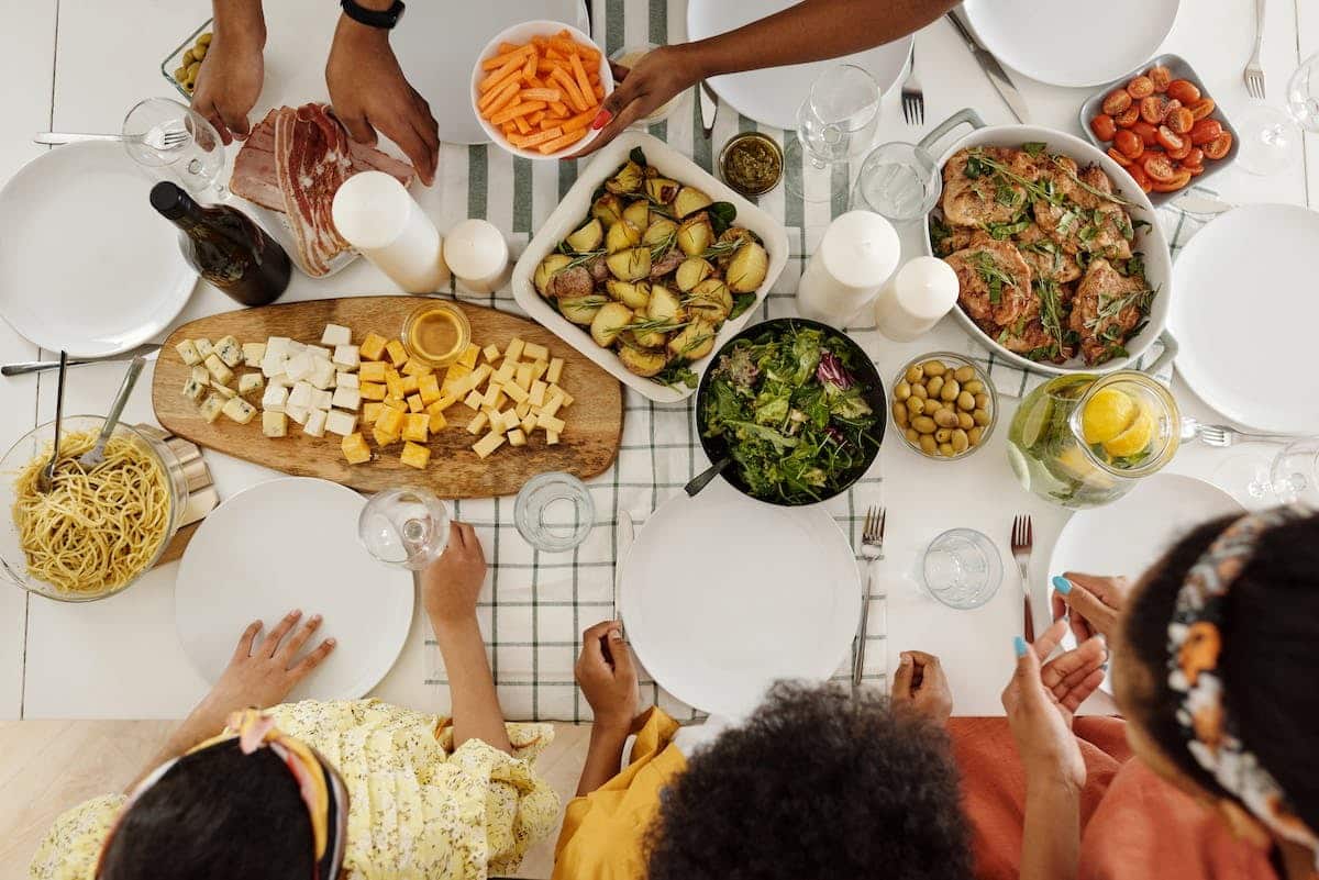 famille dîner