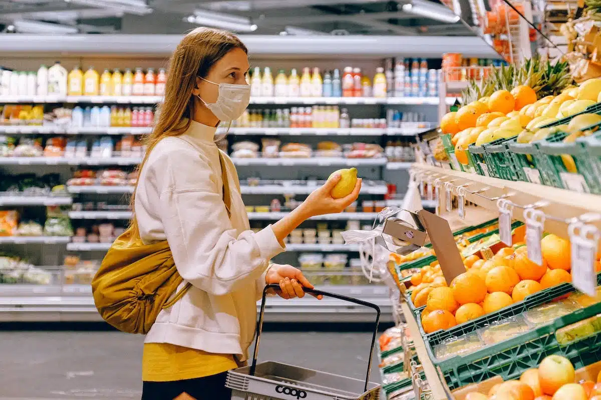 économie  supermarché