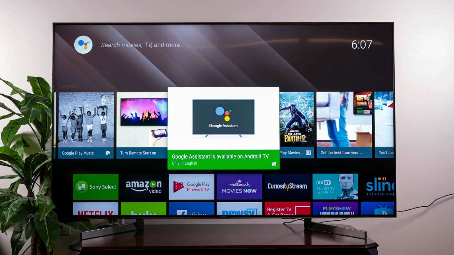 des applications sur une Smart TV Samsung 2